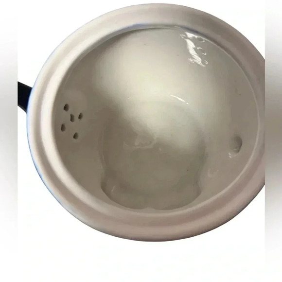 Penguin double teapot two bottom pieces are teapots NWOT 7”w x 5” deep x 8” tall - Picture 6 of 11